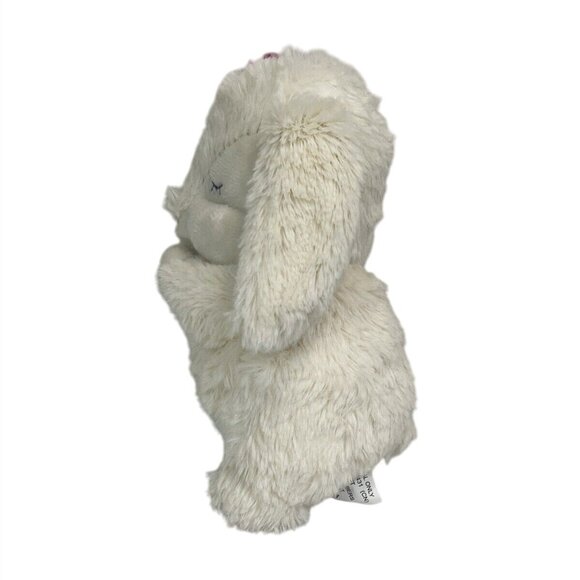 Everybunny Prays by Tickle and Main Pink Baby Bunny Gift 8in Plush Tested Works - Picture 2 of 8